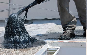Groeslon flat roof waterproofing costs