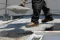 find rated Groeslon flat roofing replacement companies